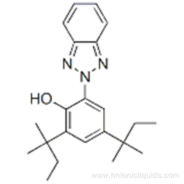 Phenol,2-(2H-benzotriazol-2-yl)-4,6-bis(1,1-dimethylpropyl)- CAS 25973-55-1
